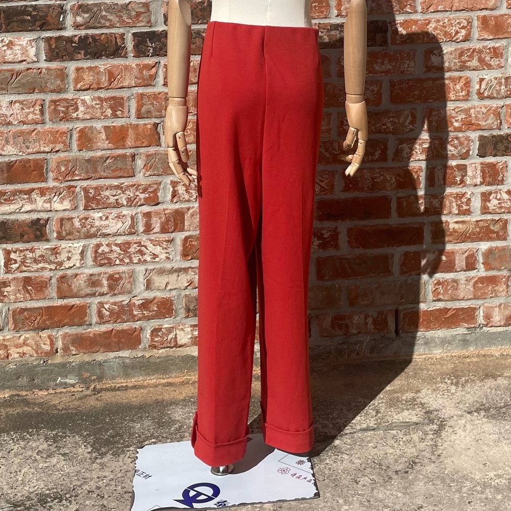 NYCC red pleated plus size dress pants / 16 / Excellent condition - Picture 6 of 13